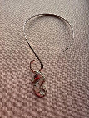 Sterling Silver Seahorse Pendant Necklace unique coastal-inspired piece